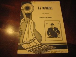 La Burrita 1948 Ventura Romero 2056  