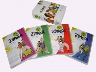 Zumba Fitness Shape Total Body Transformation DVD Set by Alberto Beto Perez 2005  
