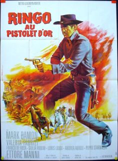 Johnny Oro Ringo Corbucci Damon Fabrizi Western Original Poster 47x63"  