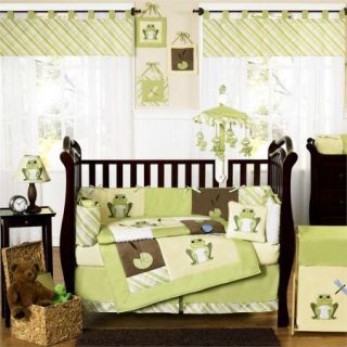 Complete Leap Frog Bedding Collection by JoJo Designs  