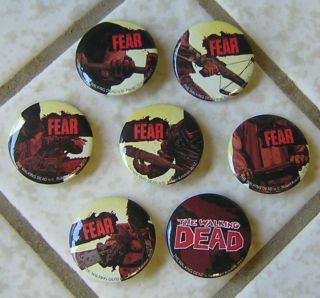 The Walking Dead Comic Series Pins NEW ZOMBIES LOOK  