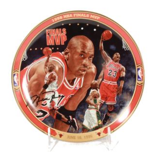 Michael Jordan Return to Greatness 10 '1996 Finals MVP' Collectors Plate  