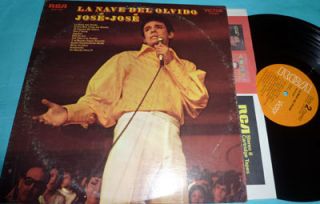 Jose Jose La Nave Del Olvido 1970 RCA Stereo Vinyl  
