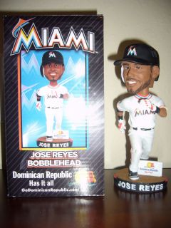 Florida Marlins Jose Reyes Bobblehead New in Box  