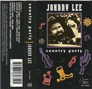 Country Party Johnny Lee Cassette 1994 In  
