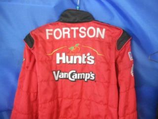 Race Used Bobby Labonte Hunts Crew Suit Firesuit 2 PC Busch Series NASCAR SFI  