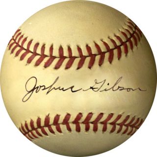 Josh Gibson Replica Signed Autographed Baseball  