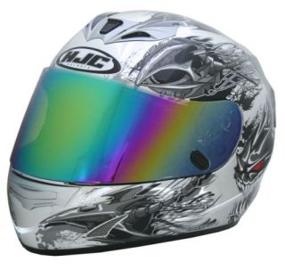 HJC Helmet Shield Visor HJ09 Iridium Rainbow Tinted Joe Rocket Prime CS R1 CS R2  