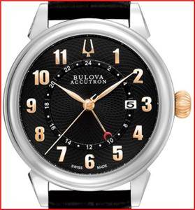 Men's Bulova Accutron Gemini Watch 65B145  