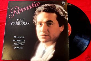 Jose Carreras Romantico Tex Mex LP Philips 9500 894  