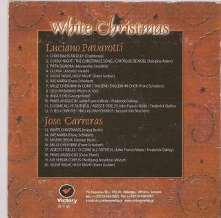 White Christmas 20 Song Luciano Pavarotti Jose Carreras  