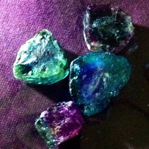 Real Paraiba Tourmaline 59 Carats San Jose de Batalha Natural Unheated Crystals  