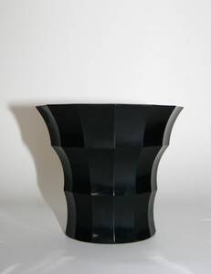 Josef Hoffmann Glass Vase by Ludwig Moser Sons 1920  
