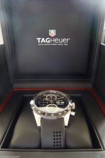 Tag Heuer Carrera automatic Juan Manuel Fangio rubber NEW chronograph  