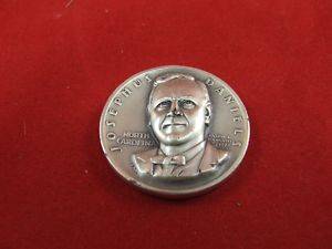 Josephus Daniels Silver Medallic Coin Art Coin RARE  