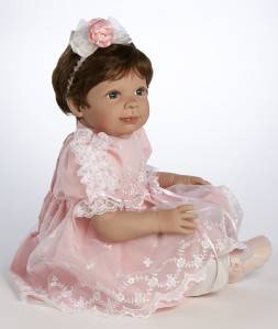 Paradise Galleries Beautiful Baby Kate 21 Gentle Touch Vinyl Girl Doll  