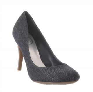 JS by Jessica Oscar Women's Heels Dark Blue Denim Shoes Sz 8 5  