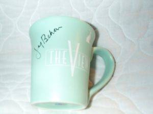 Joy Behar Signed Autographed The View Coffee Mug ABC TV  