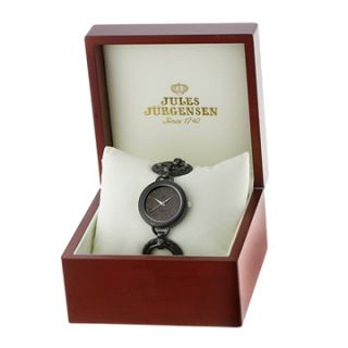Jules Jurgensen Ladies' A Propos Black Bracelet Watch  