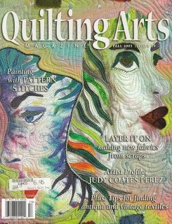 Quilting Arts Magazine Issue 19 Fall 2005 Stitch Paint  