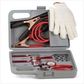 Auto Emergency Tool Kit Jumper Cables
