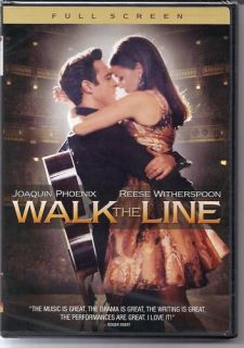 Walk The Line DVD Love Story Johnny Cash June Carter Cash New