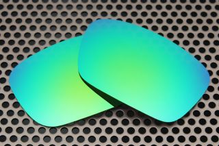Polarized Emerald Green Replacement Lenses for Oakley Jury Sunglasses