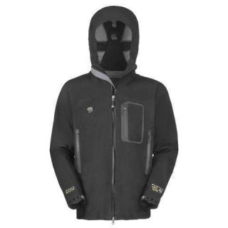 New Mountain Hardwear Terra Shell Waterproof Jacket Black 2XL Light $