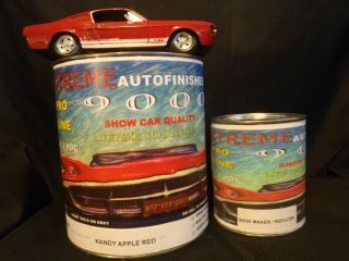 Auto Paint Kandy Apple Red Base Coat Kit