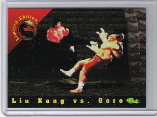 Mortal Kombat Limited Edition Chase Card LE3 Liu Kang