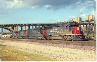 Kansas City Kansas Southern Pacific RR 9718 AV923