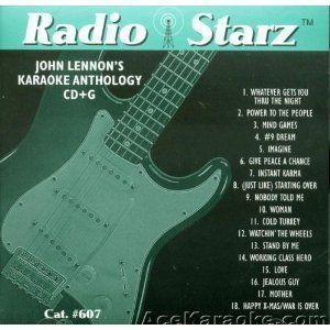 John Lennon Karaoke Music CD CDG 18 Songs to Sing Christmas Special