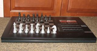 Kasparov saitek GK 2000 RISC STYLE PROCESSOR electronic chess board