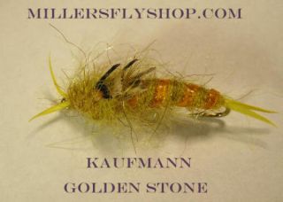 Kaufmann Golden Stonefly Nymph 10