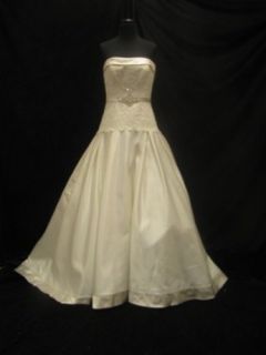 Kathy Ireland for Mon Cheri E231128 Wedding Gown Bridal Dress Sz 10