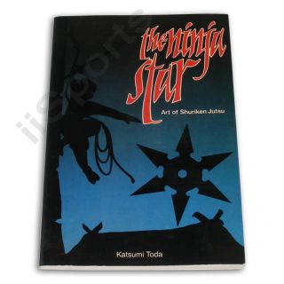 Art of Shuriken Jutsu Book Katsumi Toda throwing karate OOP paperback