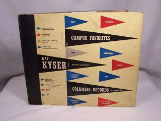 78 Record Album Kay Kyser Campus Alma Mater Favorites