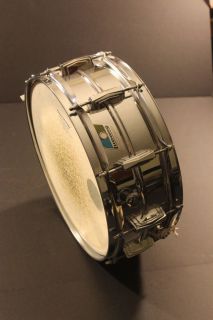 Ludwig Supraphonic Snare Drum 5 x 14 Blue Olive Pointy Badge