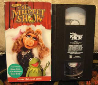 the Muppet Show Elton John V 1 Julie Andrews Gene Kelly Vhs Video VGC