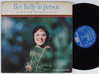 Bev Kelly in Person Riverside 345 LP