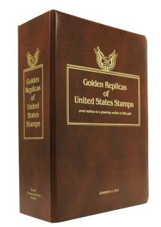Album Binder Book Golden Replicas Kenneth C Ott Covers Storage
