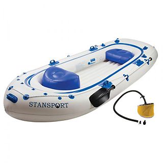 Stansport Kenai II 6 Man Inflatable River Boat Raft
