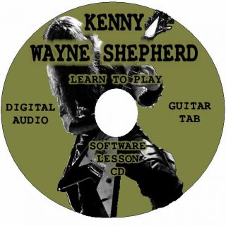 Kenny Wayne Shepherd Guitar Tab Software CD 13 Songs