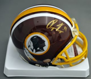 Ryan Kerrigan Signed Autographed Washington Redskins Mini Helmet JSA