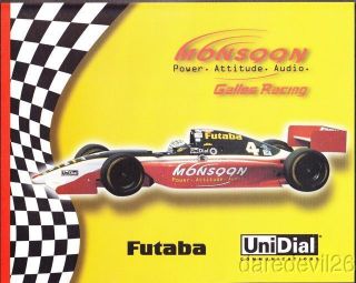 1997 Kenny Brack Davy Jones Monsoon Oldsmobile G Force Indy Car