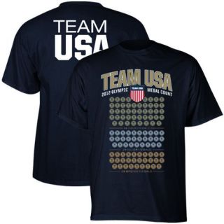 USA Olympics Youth Sum of Determination T Shirt Navy Blue