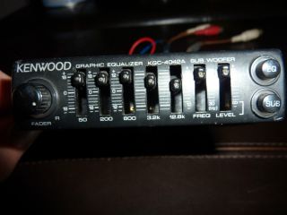 Kenwood KGC 4042A Graphic Equalizer with Subwoofer Baby Kenwood