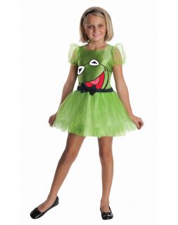 The Muppets Kermit The Frog Medium Child Size 8 10 Halloween Costume