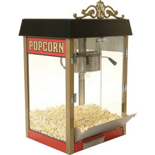 Popcorn Machine Pop Corn Maker w 6 Ounce Kettle Street Vendor Theater