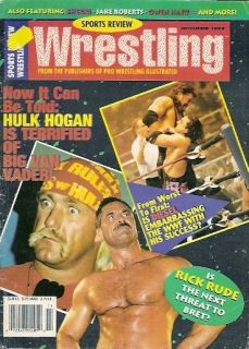 Review Wrestling magazine 11 94 OWEN HART RICK RUDE DIESEL KEVIN NASH